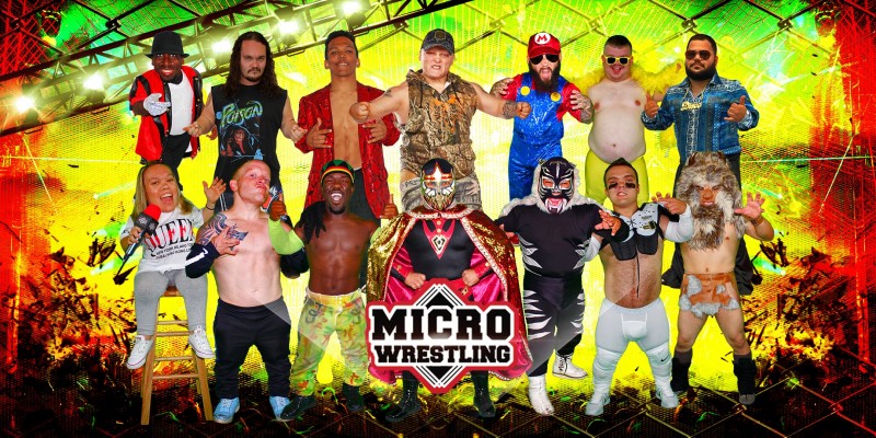 Micro Wrestling is coming May 1, 2021, to Richard M. Borchard Regional Fairgrounds! May 1, 2021 from 8:00pm-10:00pm