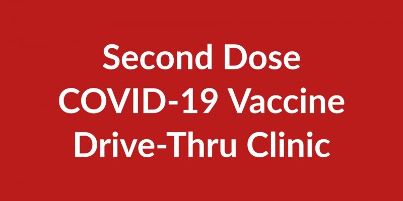 The second dose vaccination drive-thru clinic is scheduled on Wednesday, February 10, from 8:00 am-1:00 pm. Drive-Thru clinic will be held at the Richard M. Borchard Regional Fairgrounds, 1213 Terry Shamsie Boulevard, in Robstown, Texas.  